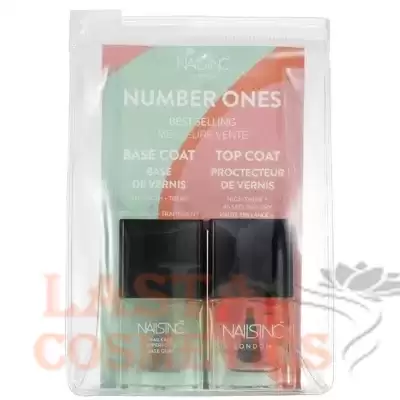 nails inc. Number 1's Base and Top Coat Duo 2 x 5ml