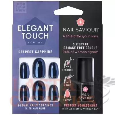 Elegant Touch Nail Saviour - Deepest Sapphire