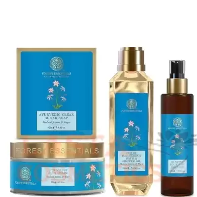 Forest Essentials Madurai and Jasmine Cream Body Care Regime