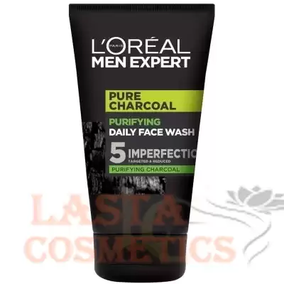 L'Oréal Paris Men Expert Pure Charcoal Purifying Daily Face Wash 100ml